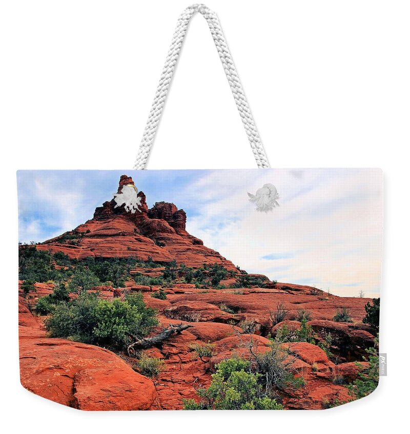 Bell Rock Weekender Tote Bag featuring the photograph Bell Rock #1 by Kristin Elmquist