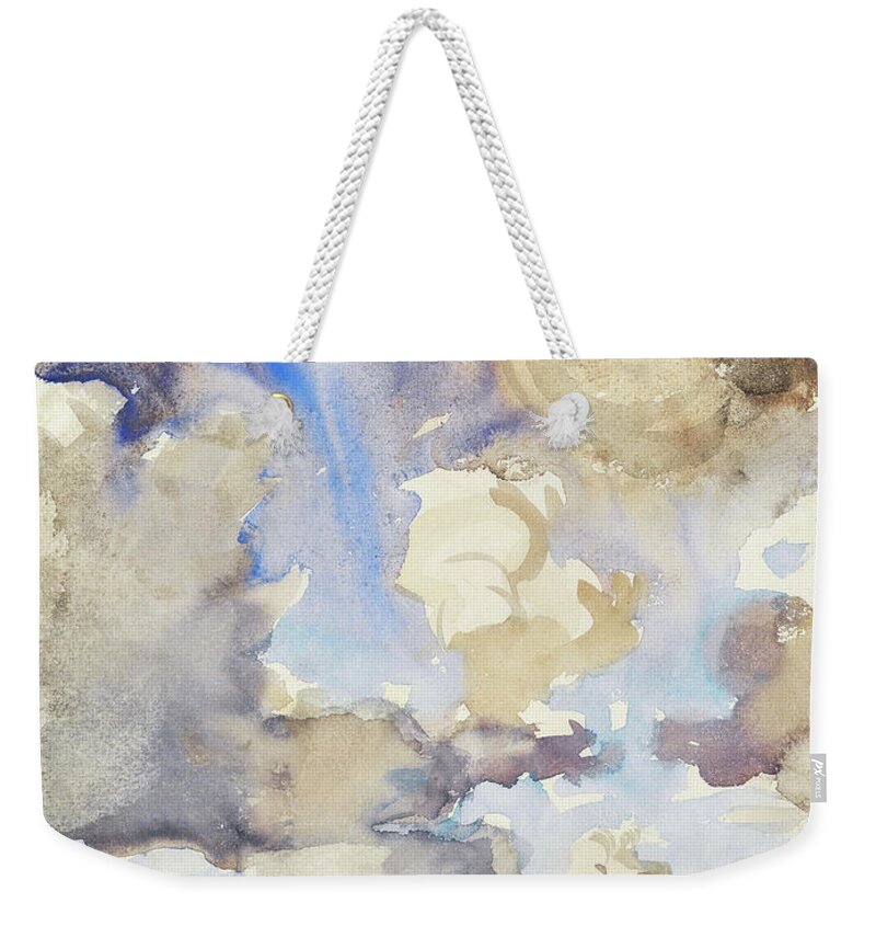 Clouds Weekender Tote Bag featuring the painting Clouds by John Singer Sargent