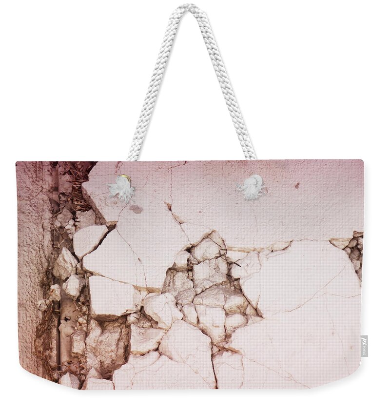 Peeling Paint Weekender Tote Bag featuring the photograph Crowsfeet by Jessica Levant