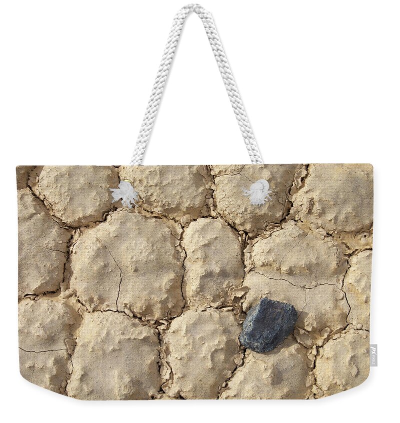 Death Valley Weekender Tote Bag featuring the photograph Death Valley mud #1 by Breck Bartholomew
