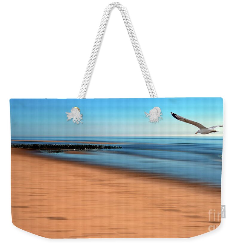 Beach Weekender Tote Bag featuring the photograph Desire Light by Hannes Cmarits
