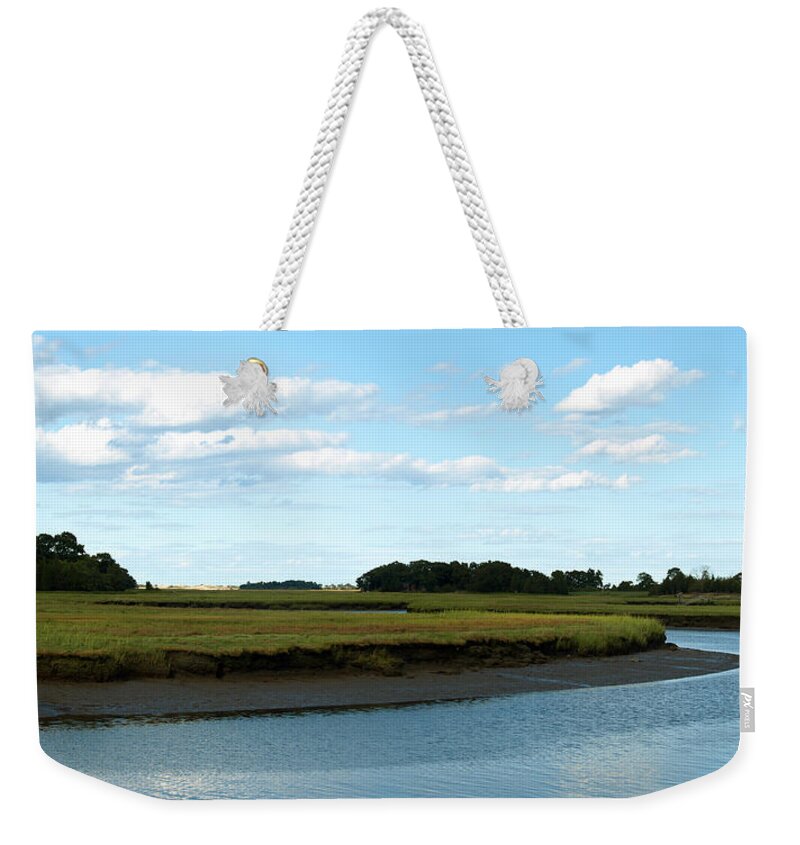 Essex Weekender Tote Bag featuring the photograph Essex River #1 by Paul Gaj
