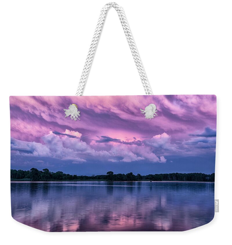 Maryland Weekender Tote Bag featuring the photograph Evening Drama #1 by Robert Fawcett