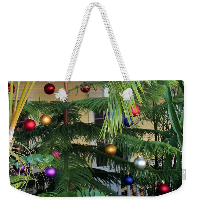 Photo For Sale Weekender Tote Bag featuring the photograph Florida Christmas 2 by Robert Wilder Jr