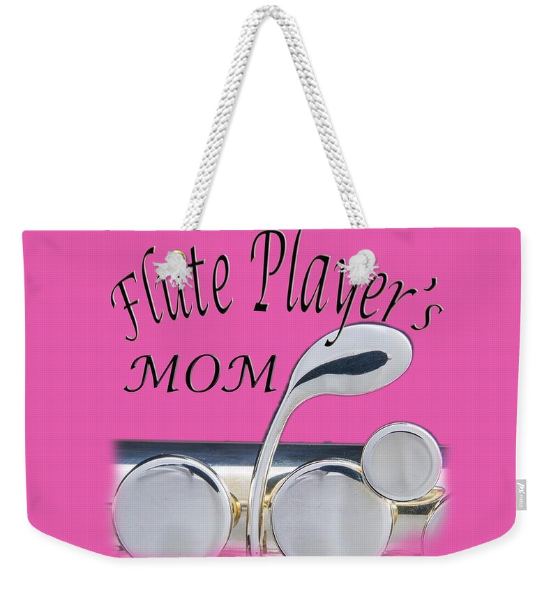 Flute Players Mom Weekender Tote Bag featuring the photograph Flute Players MOM #1 by M K Miller