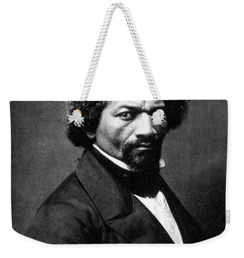1866 Weekender Tote Bag featuring the photograph Frederick Douglass #18 by Granger