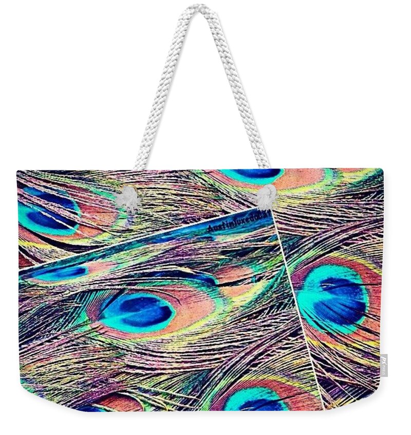 Beautiful Weekender Tote Bag featuring the photograph Goodnight! Wishing You #colorful #1 by Austin Tuxedo Cat