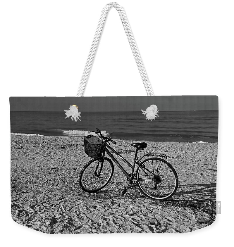 Bike Weekender Tote Bag featuring the photograph Great Day for a Ride #1 by Michiale Schneider