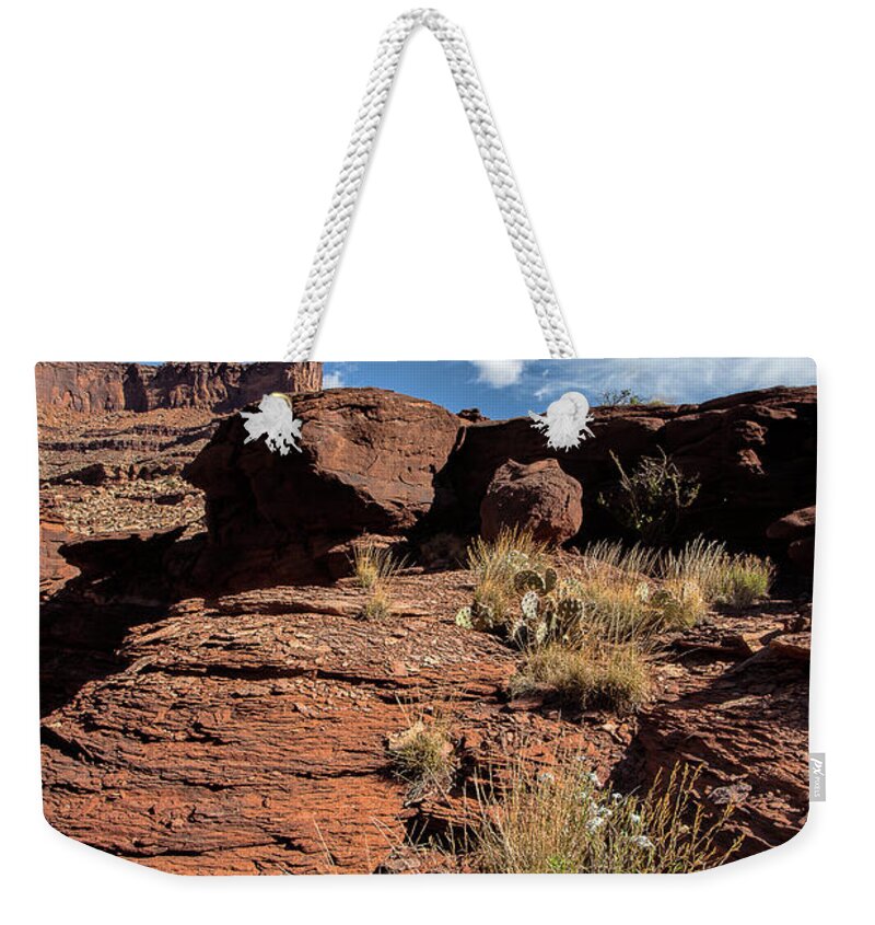 Utah Landscape Weekender Tote Bag featuring the photograph Higher Ground #2 by Jim Garrison
