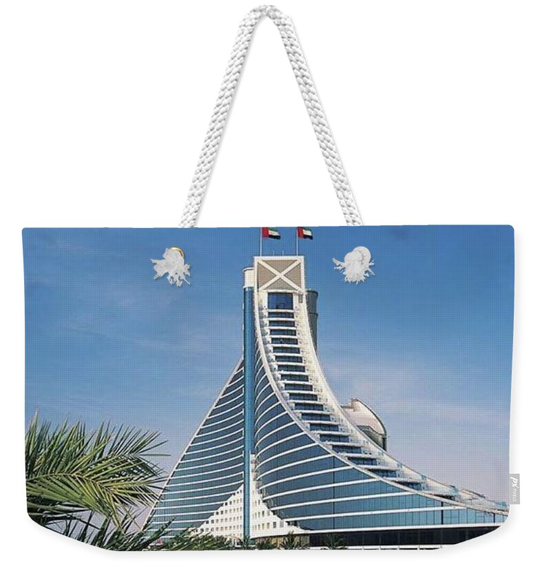 Hotel Weekender Tote Bag featuring the photograph Hotel #1 by Jackie Russo