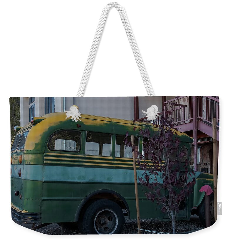 Sedona Weekender Tote Bag featuring the photograph Jerome #1 by Steven Lapkin