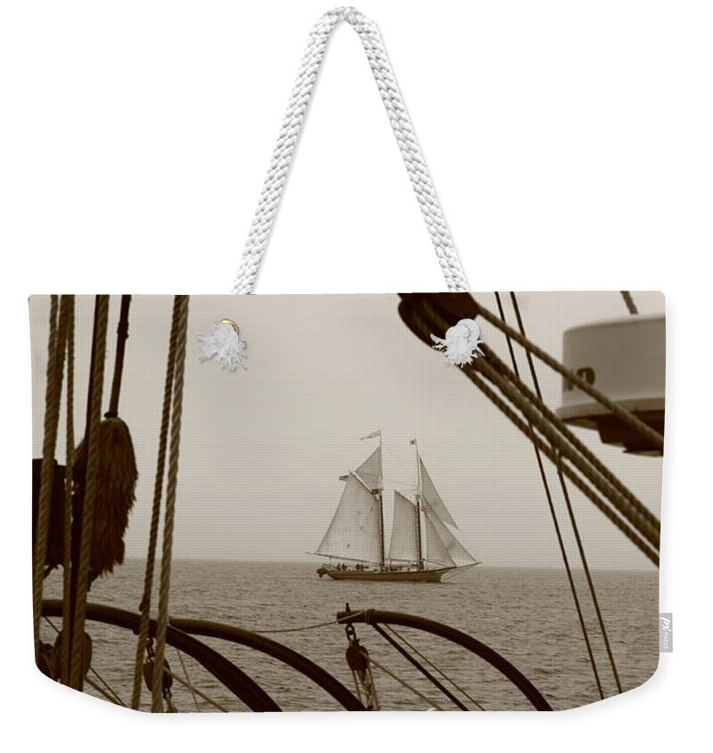 Seascape Weekender Tote Bag featuring the photograph Lewis R French #1 by Doug Mills