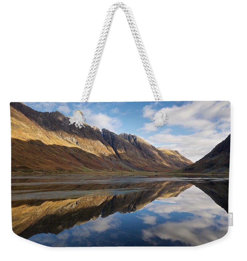 Loch Achtrocitan Weekender Tote Bag featuring the photograph Loch Achtrocitan #1 by Stephen Taylor