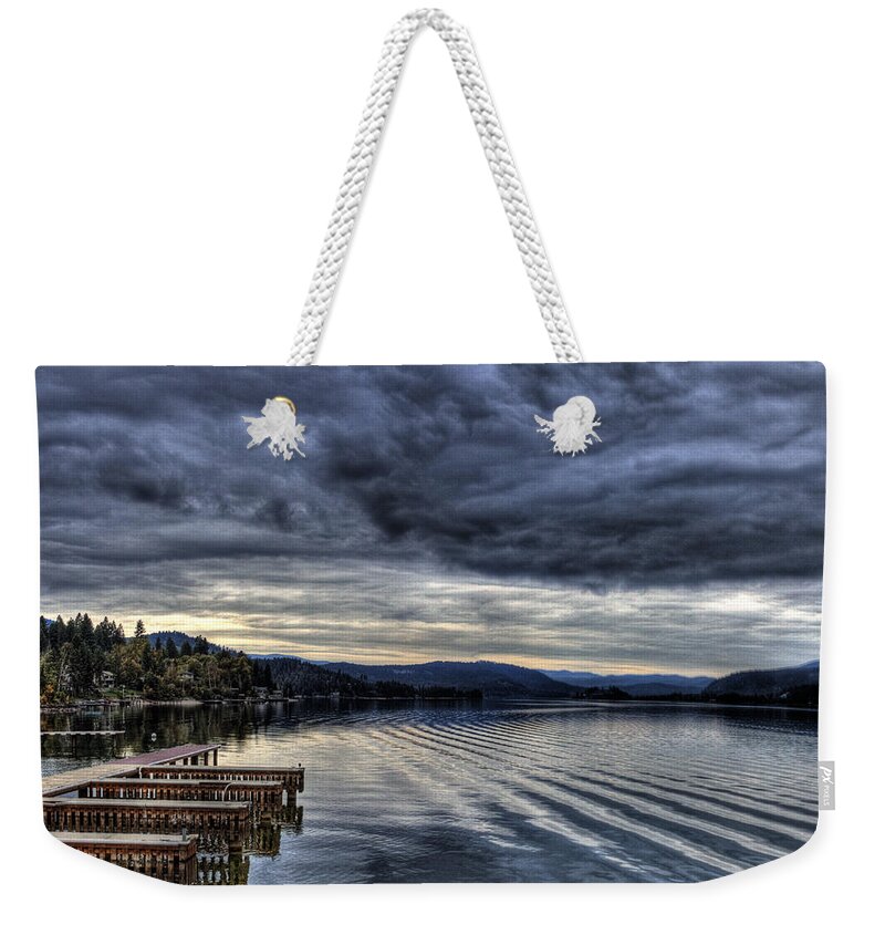 Scenic Weekender Tote Bag featuring the photograph Looking West From 41 South #1 by Lee Santa