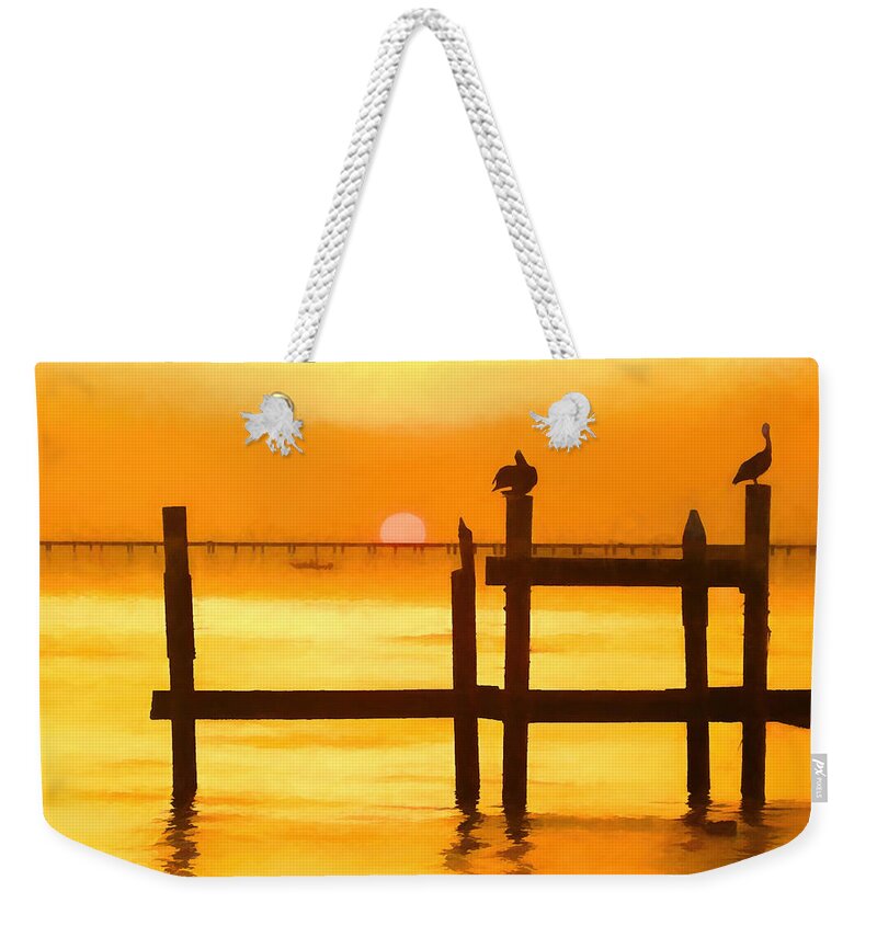 Louisiana Weekender Tote Bag featuring the photograph Louisiana Lovely by Kathy Bassett