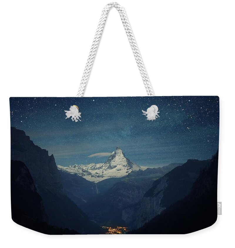 Matterhorn Weekender Tote Bag featuring the photograph Matterhorn #1 by Jackie Russo
