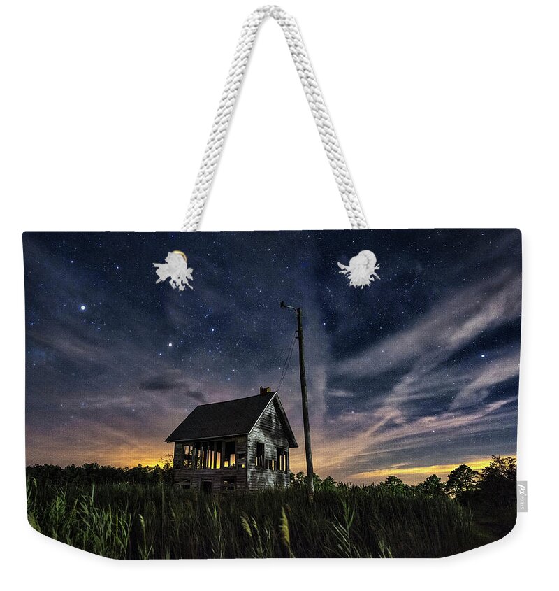 Maryland Weekender Tote Bag featuring the photograph Midnight Sky #1 by Robert Fawcett