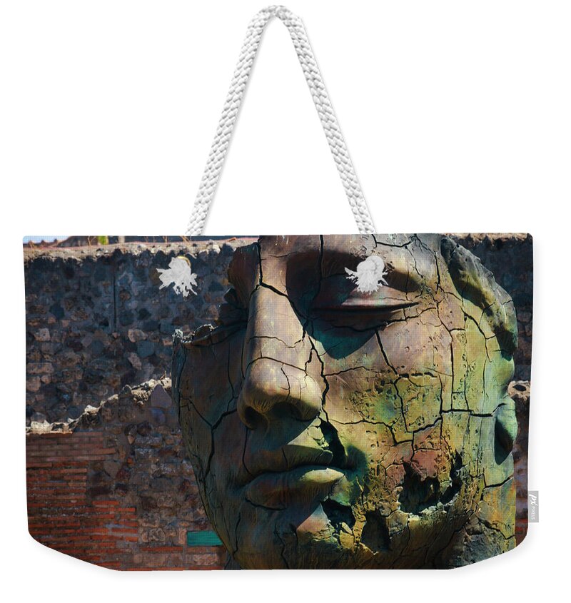 Amidst Weekender Tote Bag featuring the photograph Modern Pompeii Art #1 by Travis Rogers