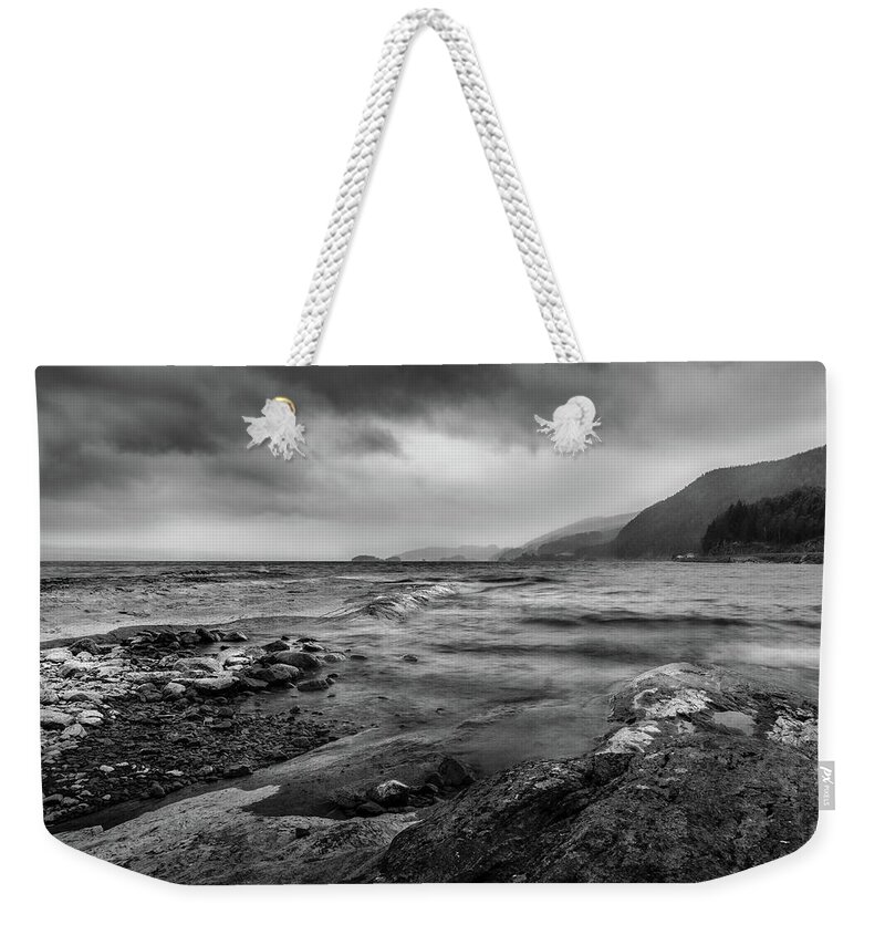 Trondelag Weekender Tote Bag featuring the photograph Not a better day to go fishing #1 by Dmytro Korol