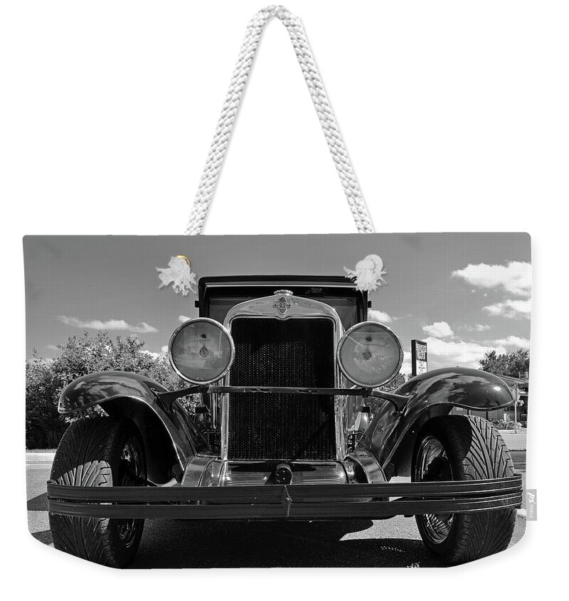Car Weekender Tote Bag featuring the photograph Old Chevy #2 by Whispering Peaks Photography