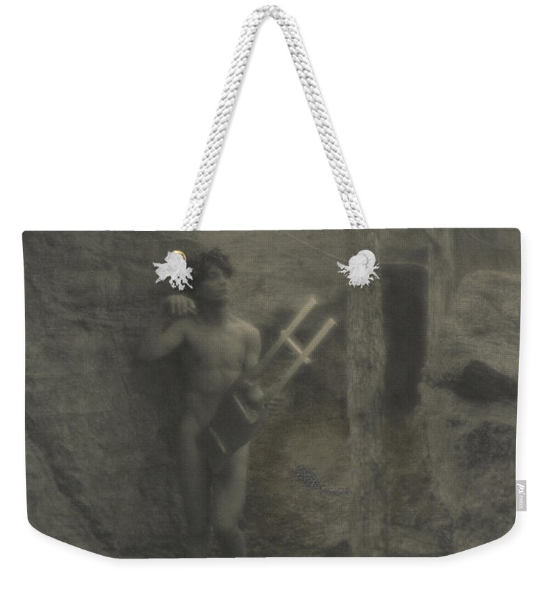 Erotica Weekender Tote Bag featuring the photograph Orpheus, F. Holland Day, 1907 #1 by Science Source