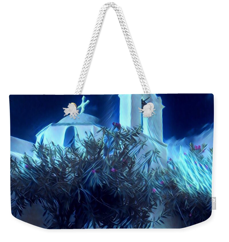 Colette Weekender Tote Bag featuring the photograph Paros Island Beauty Greece by Colette V Hera Guggenheim