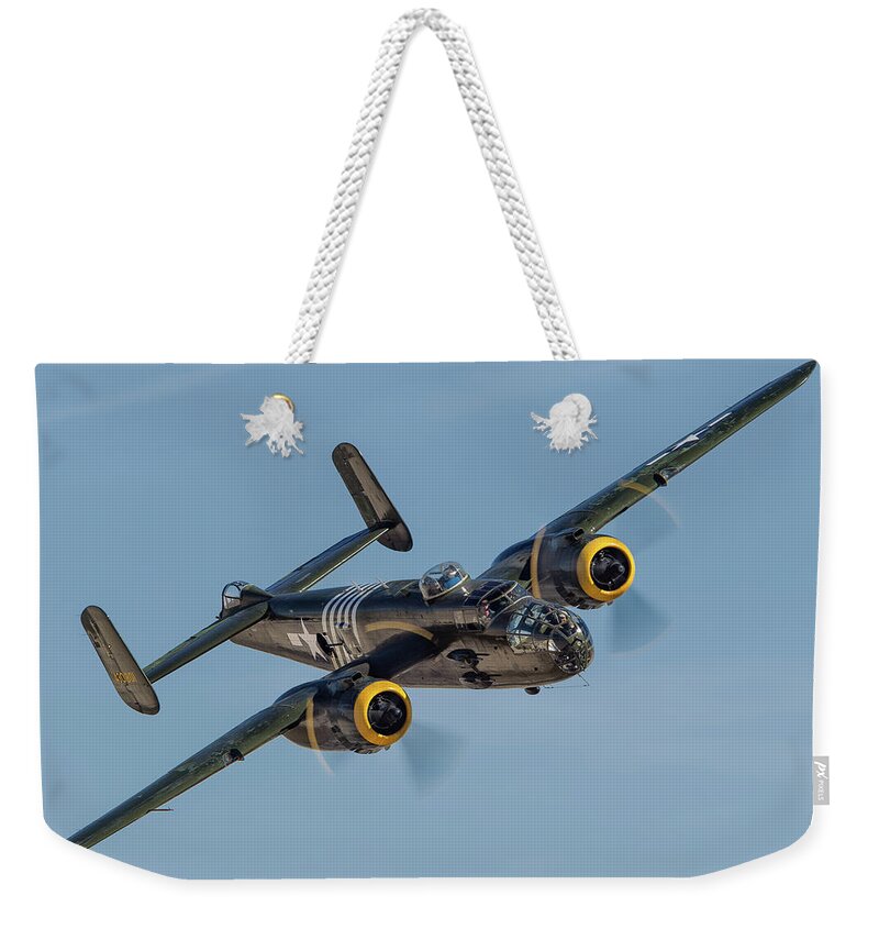 2014 Weekender Tote Bag featuring the photograph The Windup by Jay Beckman