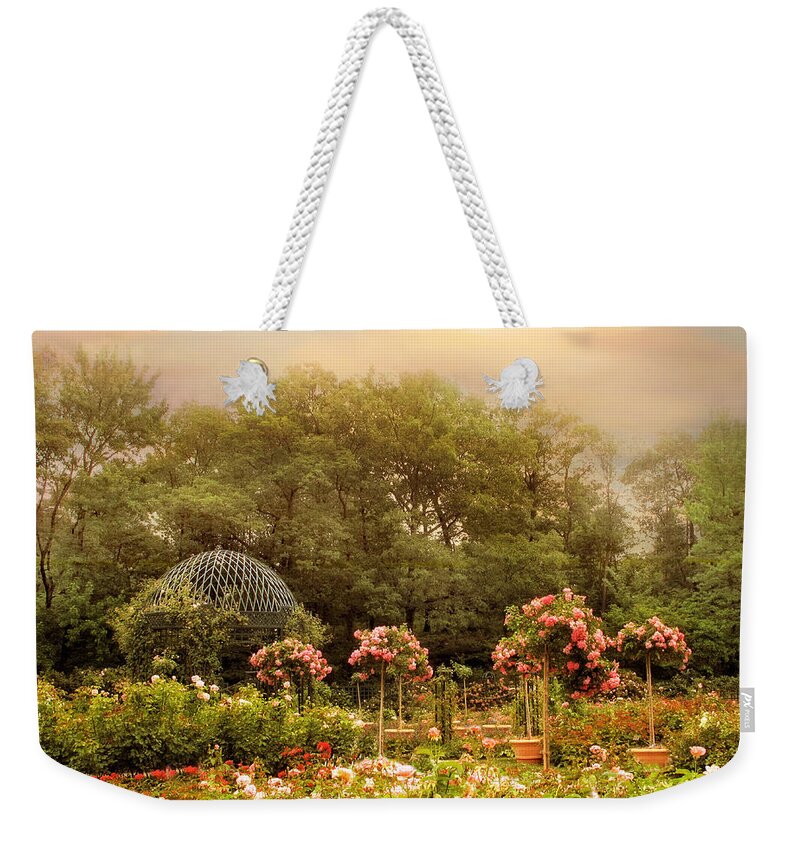 Nature Weekender Tote Bag featuring the photograph Rose Garden #2 by Jessica Jenney