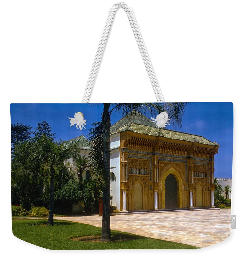 Rabat Weekender Tote Bag featuring the photograph Royal Palace #2 by Bob Phillips