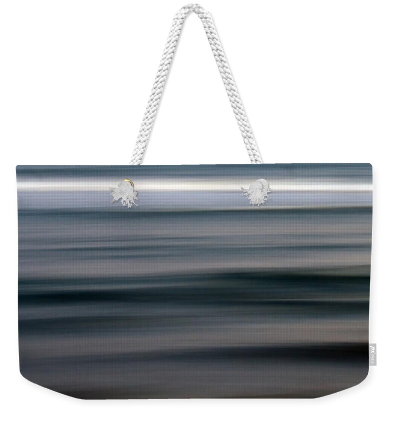 Abstract Weekender Tote Bag featuring the photograph sea by Stelios Kleanthous