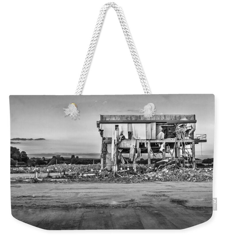Ashby De La Zouch Weekender Tote Bag featuring the photograph Seen Better Days #1 by Nick Bywater
