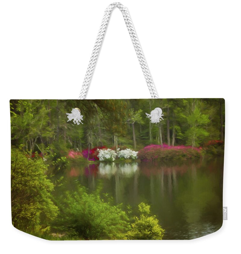 Landscape Photography Weekender Tote Bag featuring the photograph Spring Daze #1 by Mary Buck