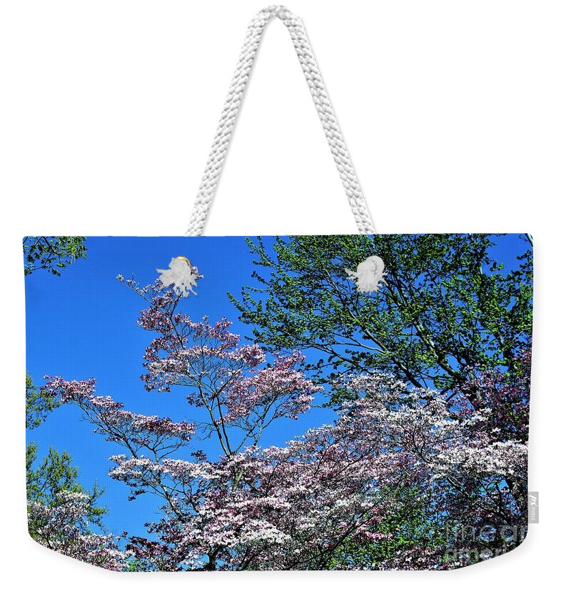Flowers Weekender Tote Bag featuring the photograph Springtime in Louisville by Merle Grenz