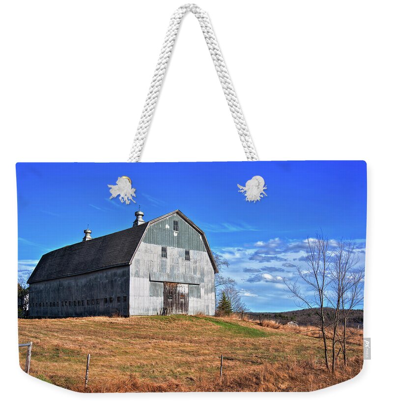 Agricola Weekender Tote Bag featuring the photograph Stands With Dignity #1 by Richard Bean