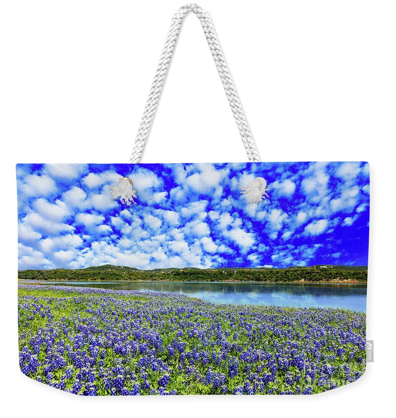 Austin Weekender Tote Bag featuring the photograph Texas Hill Country by Raul Rodriguez