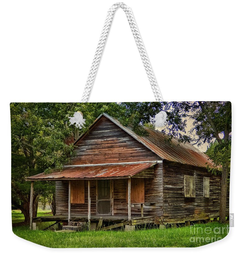 Old House Weekender Tote Bag featuring the photograph This Old House #1 by Dave Bosse