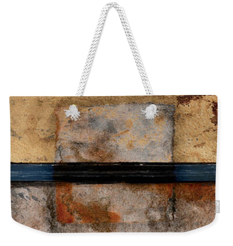 Photomontage Weekender Tote Bag featuring the photograph Three Squared Series of Two #1 by Carol Leigh