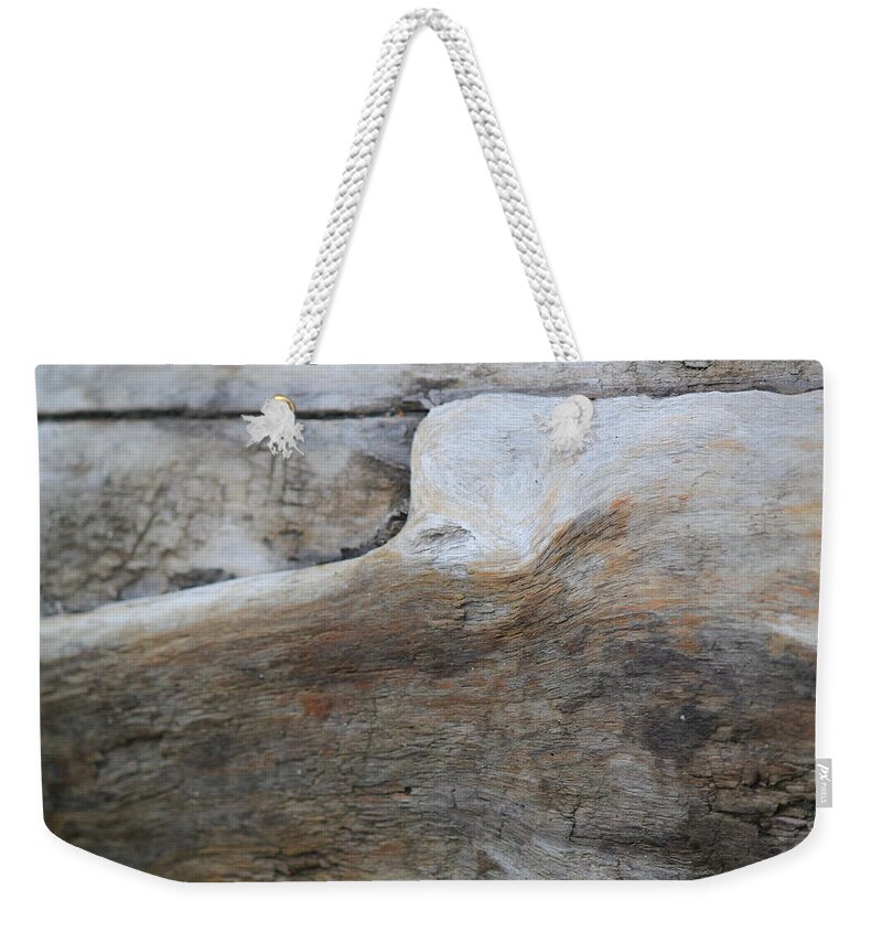 Tidal Weekender Tote Bag featuring the photograph Tidal Wood - 1492 by Annekathrin Hansen