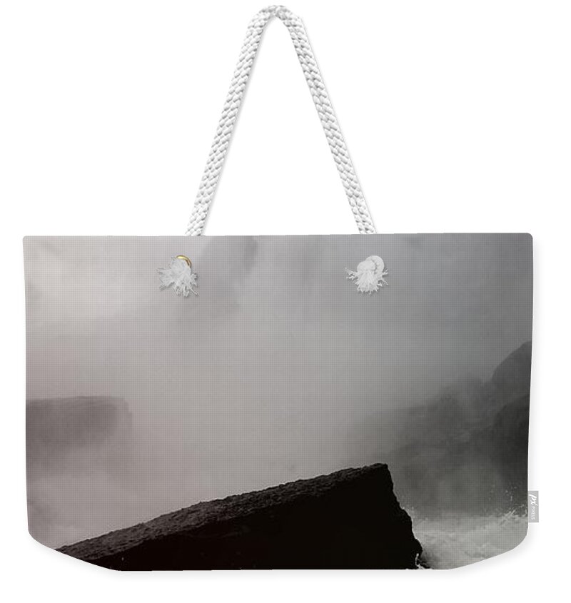Waterfall Weekender Tote Bag featuring the photograph Waterfall #1 by Raymond Earley
