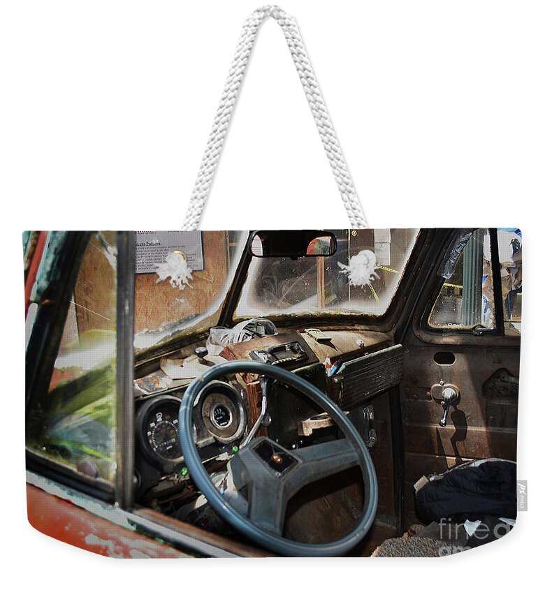 Car Weekender Tote Bag featuring the photograph Working Man's '41 #1 by Skip Willits