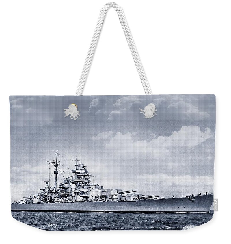 Ship Weekender Tote Bag featuring the photograph Ship #10 by Mariel Mcmeeking