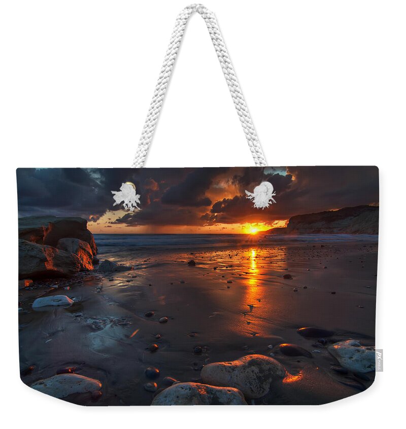 Sunset Weekender Tote Bag featuring the photograph Sunset #10 by Mariel Mcmeeking