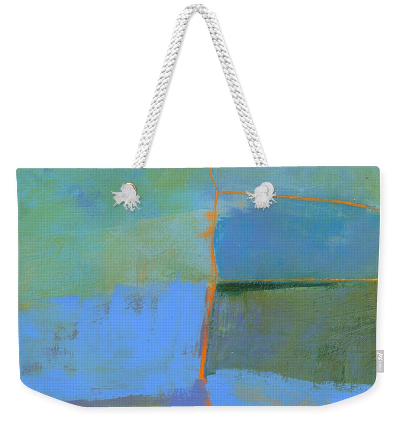Painting Weekender Tote Bag featuring the painting 100/100 by Jane Davies