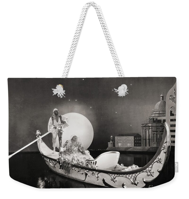 -one Man One Woman- Weekender Tote Bag featuring the photograph Silent Still: Man & Woman #106 by Granger