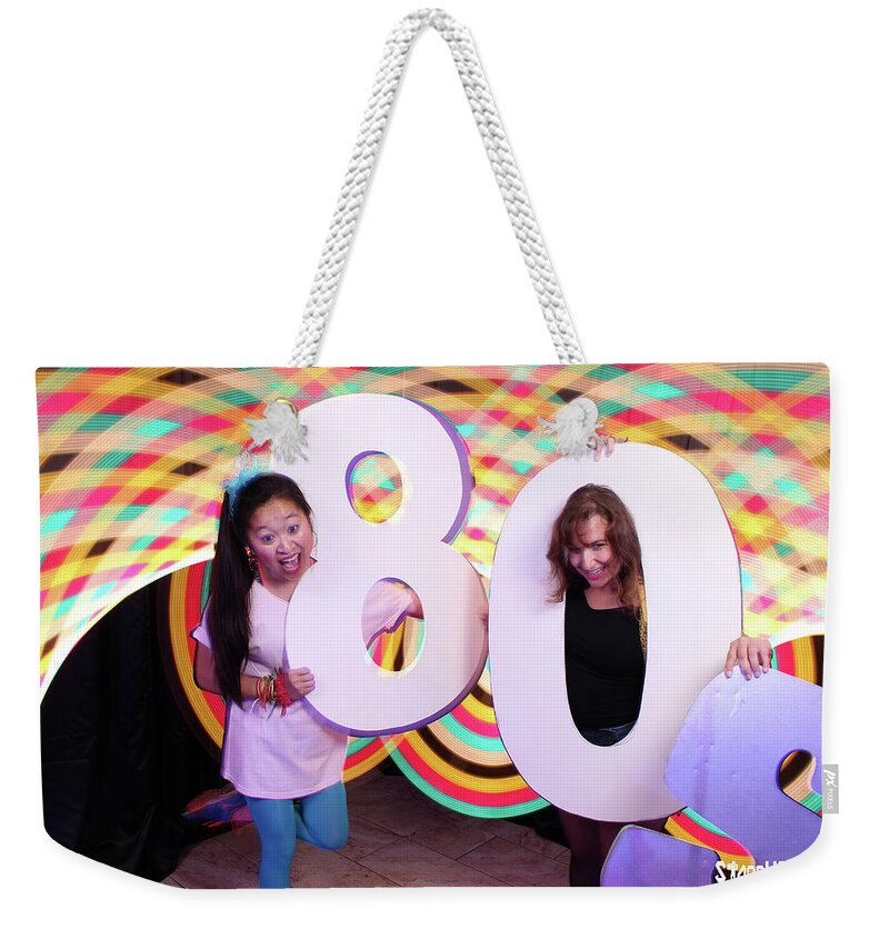 Weekender Tote Bag featuring the photograph 80's Dance Party at Sterling Events Center #11 by Andrew Nourse