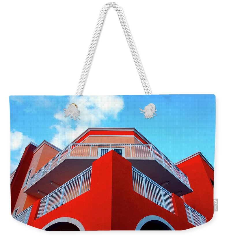 Building Weekender Tote Bag featuring the photograph 11- Deco Sky by Joseph Keane