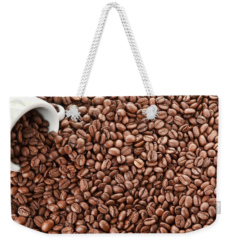 Coffee Weekender Tote Bag featuring the photograph Coffee #12 by Jackie Russo
