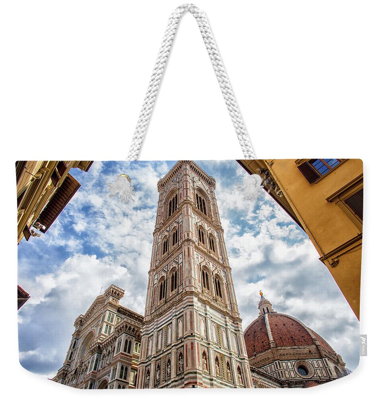 Giotto's Tower Weekender Tote Bag featuring the photograph Photographer #12 by Matthew Pace