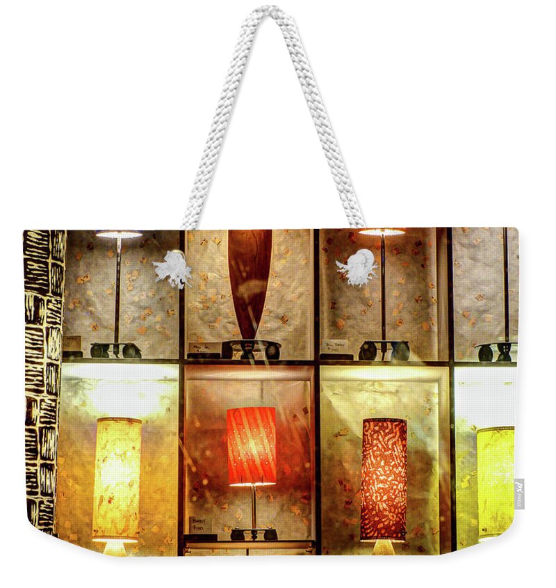 Columbia Weekender Tote Bag featuring the photograph 1221B Lincoln St. by Charles Hite