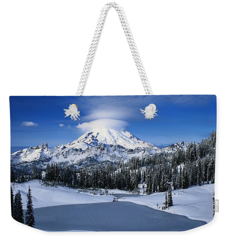 Mountain Weekender Tote Bag featuring the photograph Mountain #13 by Jackie Russo